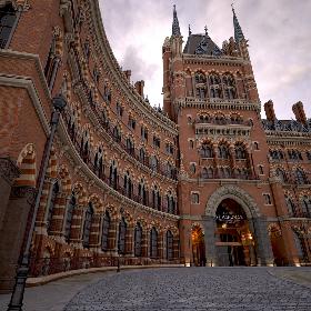 3D St Pancras Train Station model